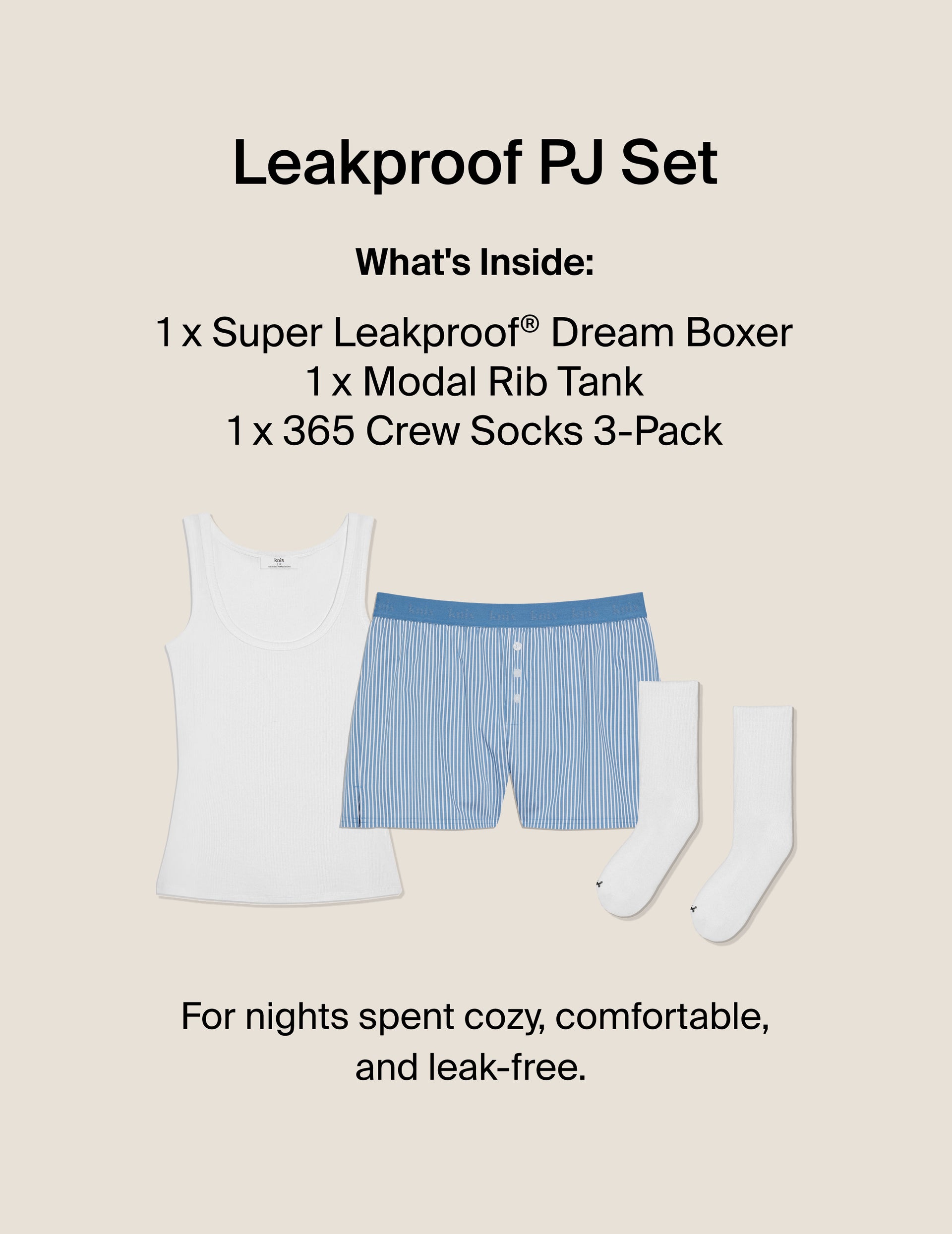 Leakproof PJ Set