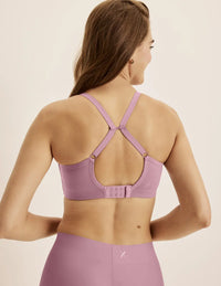 Ashley is a 32C and wearing KNIX S  | Dusty Pink