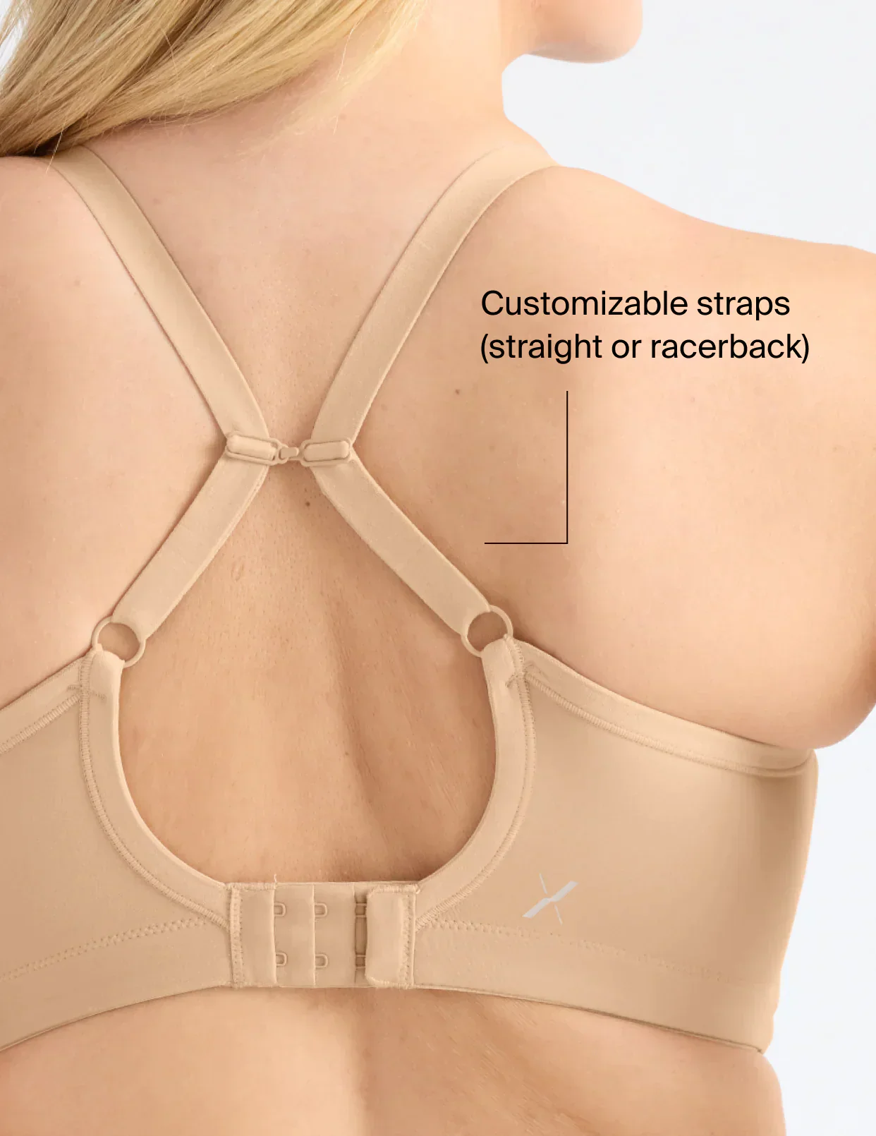 Customizable straps (straight or racerback)   | General