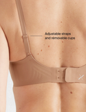 Adjustable straps and removable cups | General