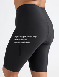 Lightweight, quick-dry and machine washable fabric Leakproof Thigh Saver® 10”  | General