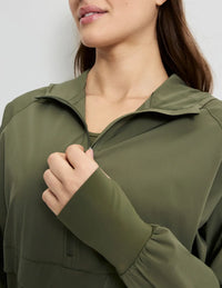 Sofia is 5’10, a 32D and wears a size S  | Olive