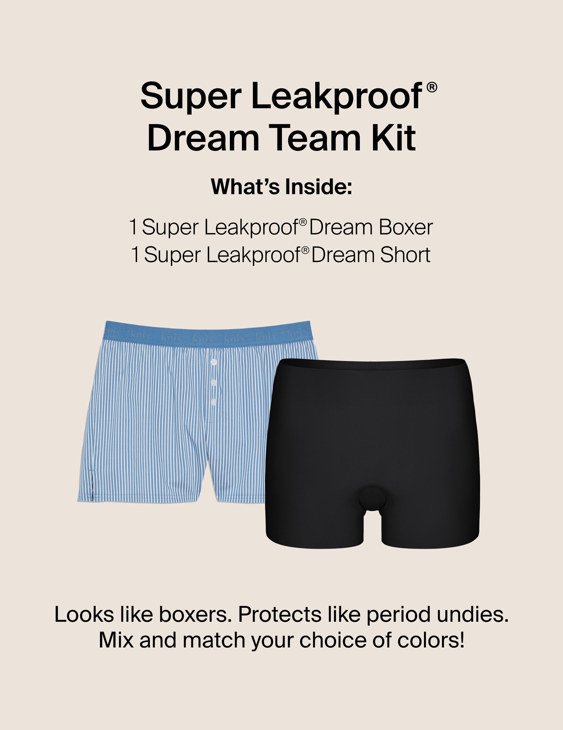 Super Leakproof® Dream Team Kit