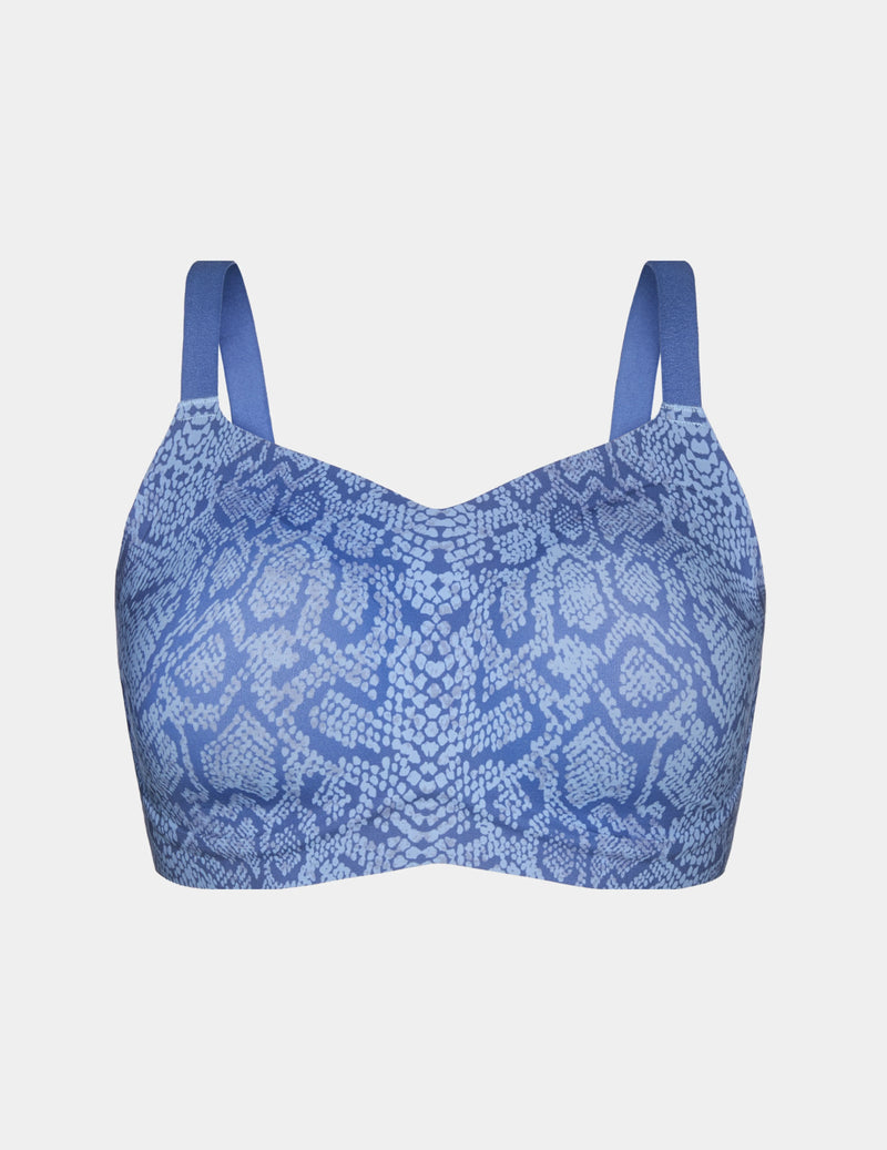 View of Revolution Busty Bra shown front-facing against a light gray background