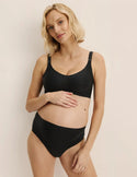 Elyse is a 34C and wearing KNIX M | Black