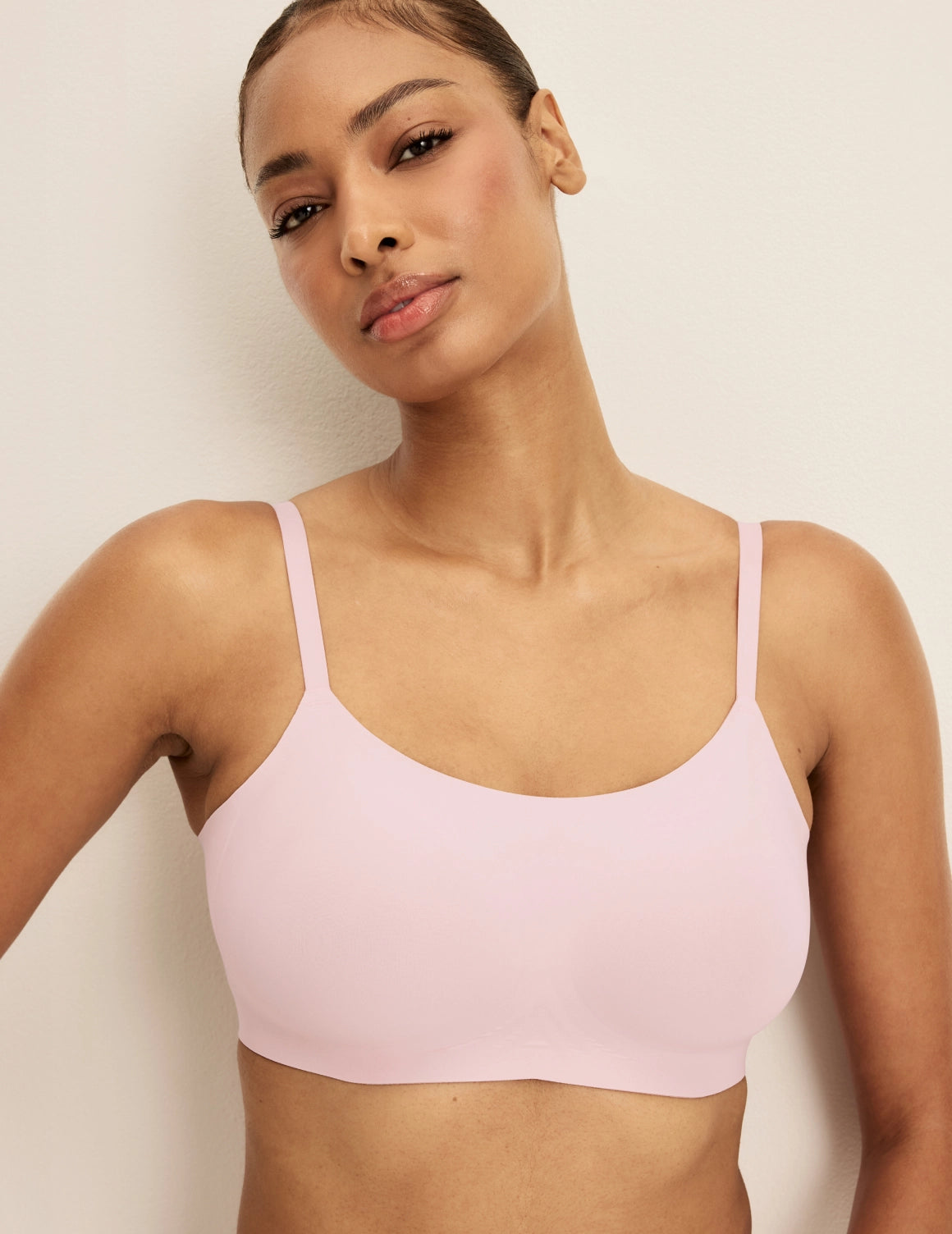 Ashley is a 32DD and wearing KNIX S+ | Rose Water