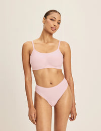 Ashley is a 32DD and wearing KNIX S+ | Rose Water