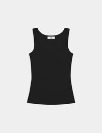 Modal Rib Tank shown front-facing against a light gray background