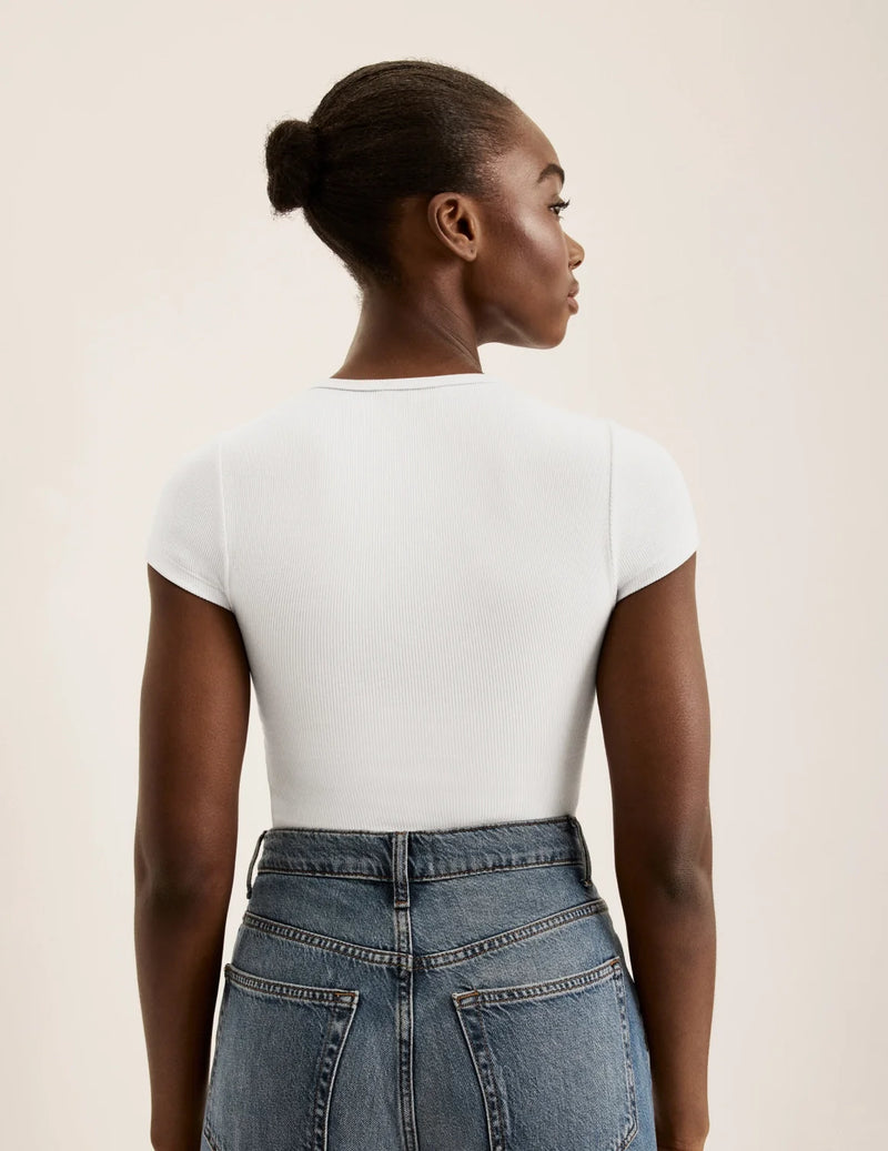 Orlane is a 32DD wearing KNIX S | White