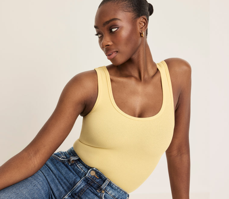 SculptRib™ Cotton Tank | Supportive Tank – Knix