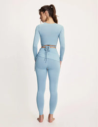 Maya is a 32A and wearing KNIX S | Blue Mist