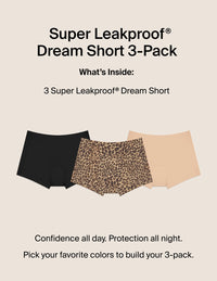 Super Leakproof® Dream Short 3-Pack