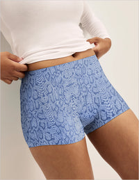 Front view of model wearing the Super Leakproof® Dream Short™ highlighting the coverage and smooth fit
