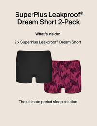 SuperPlus Leakproof® Dream Short™ 2-Pack