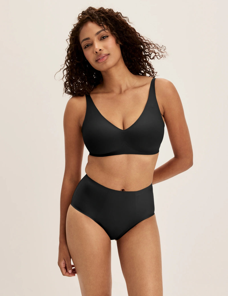 SuperPlus Leakproof® No-Show High Rise