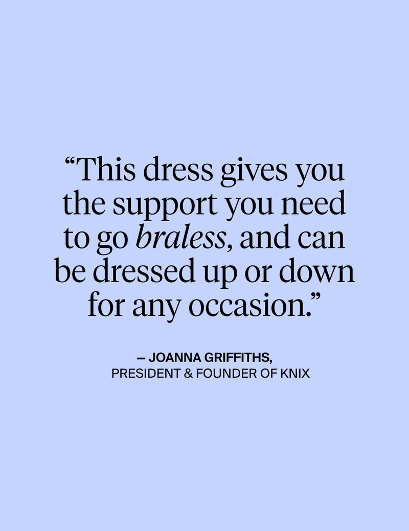 SculptRib™ Cotton Henley Dress