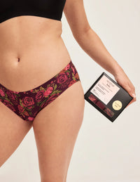 Mackenzie has 36” hips wearing KNIX S | | Ember Fox/Dark Cherry/Autumn Tapestry