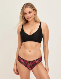 Mackenzie has 36” hips wearing KNIX S | | Ember Fox/Dark Cherry/Autumn Tapestry