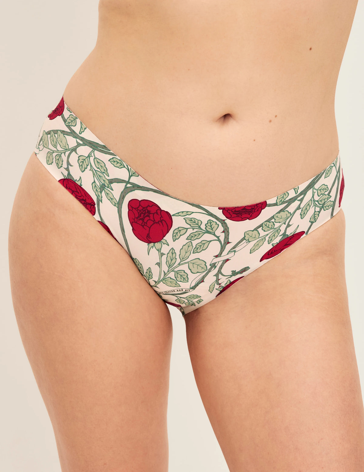 Liz has 41.25” hips wearing KNIX M | | Spring Court Bloom/Pink/Thorns and All