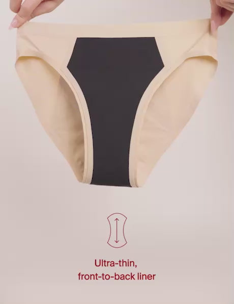 SuperPlus Leakproof® No-Show Bikini | Ultra-High Absorbency Period