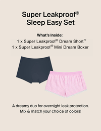 Super Leakproof® Sleep Easy Set